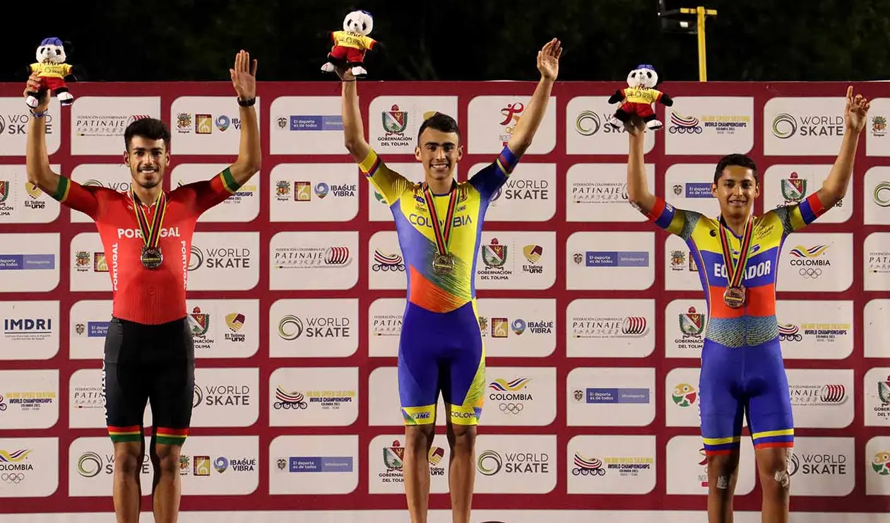 Colombia, campeón del Mundial de patinaje