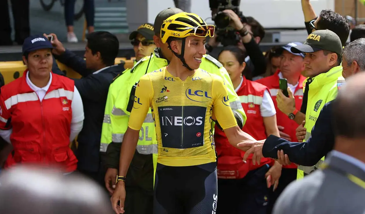 Tour de Francia - Egan Bernal, Recibimiento 3