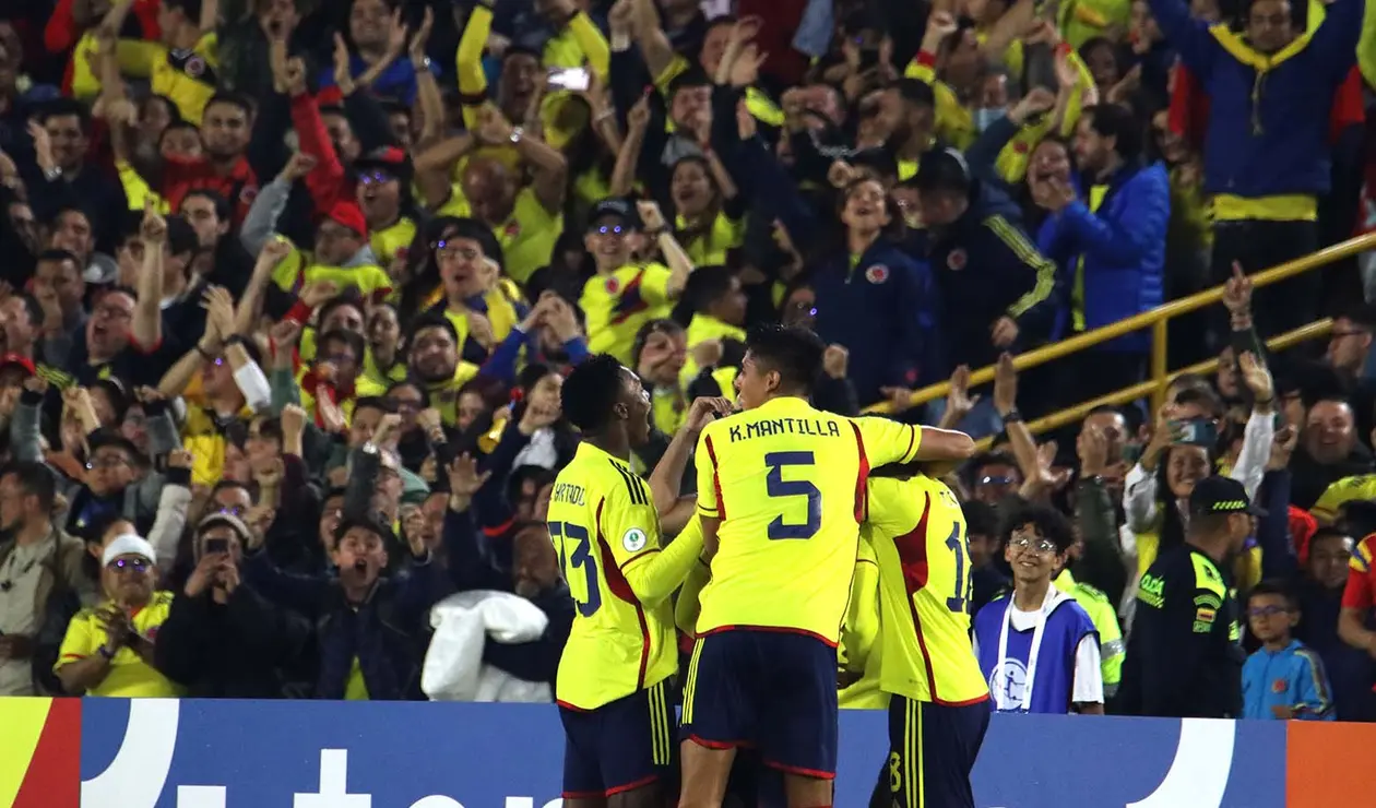 Colombia vs Paraguay; hexagonal Sudamericano sub 20