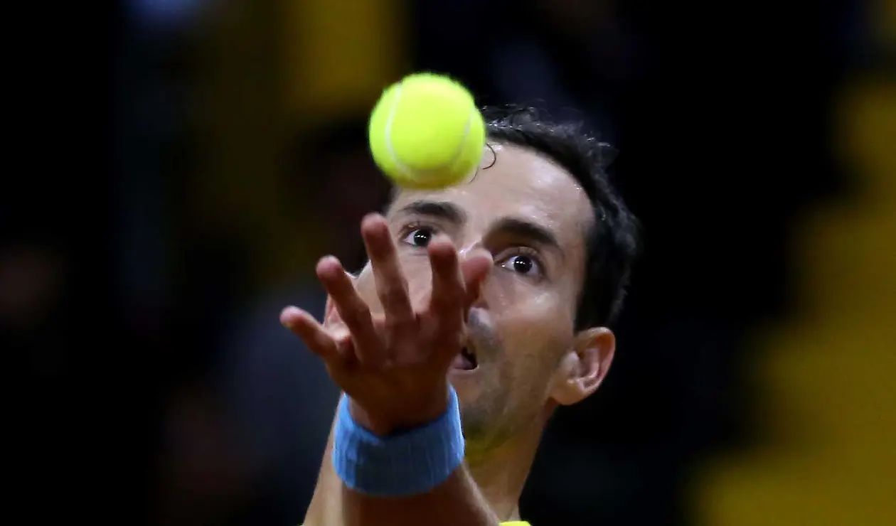 Santiago Giraldo le dio el primer punto a Colombia en la Copa Davis