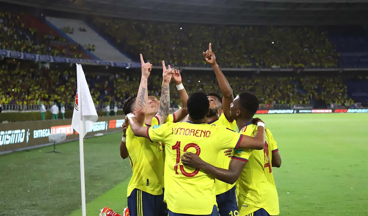 Selección Colombia vs Selección de Bolivia