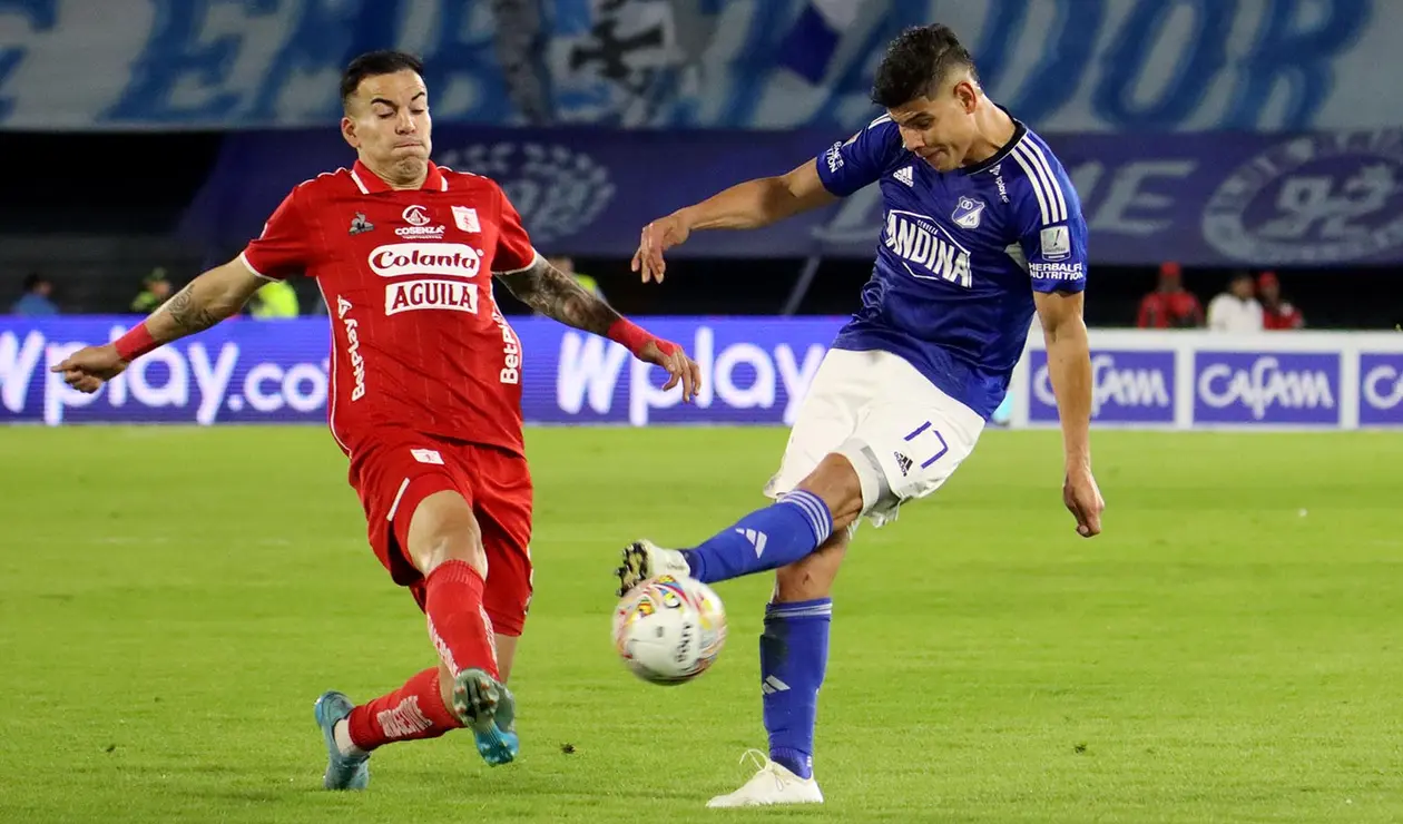 Millonarios vs América Liga Betplay 2023-1, cuadrangulares