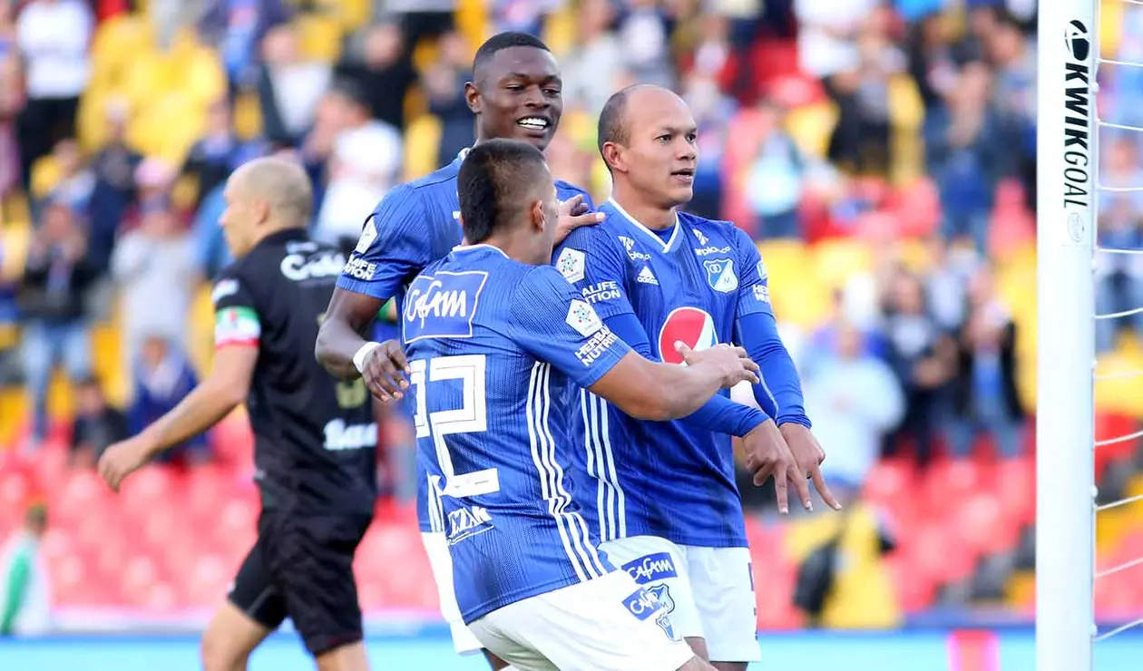 MILLONARIOS Vs ONCE CALDAS  LIGA AGUILA DOS