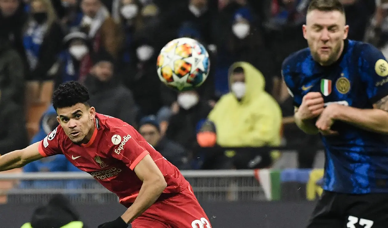 Inter vs Liverpool; Luis Díaz 2022-I