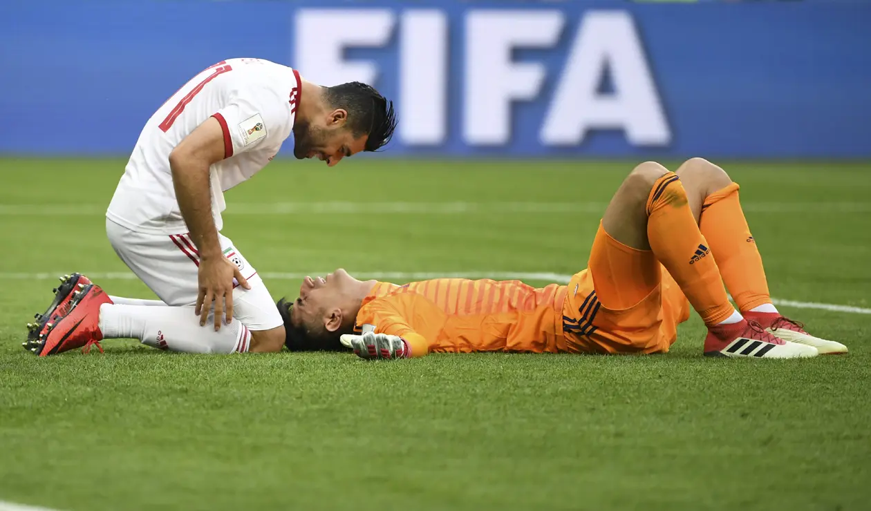 Ali Beiranvand portero de Irán