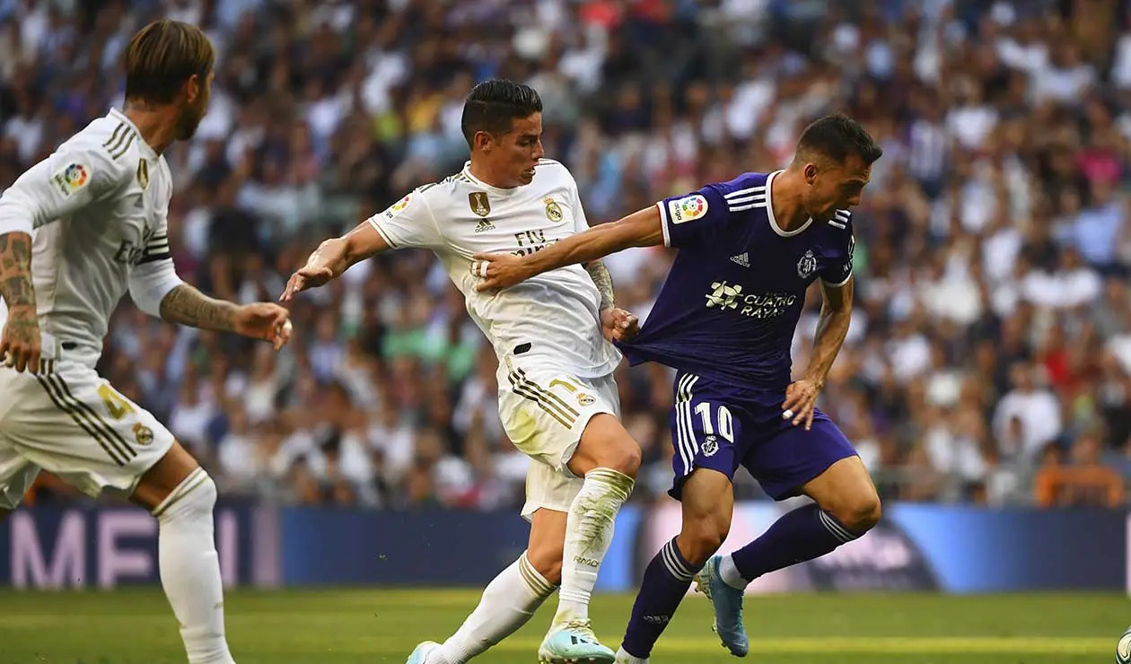 James Rodríguez y Zidane en el Real Madrid