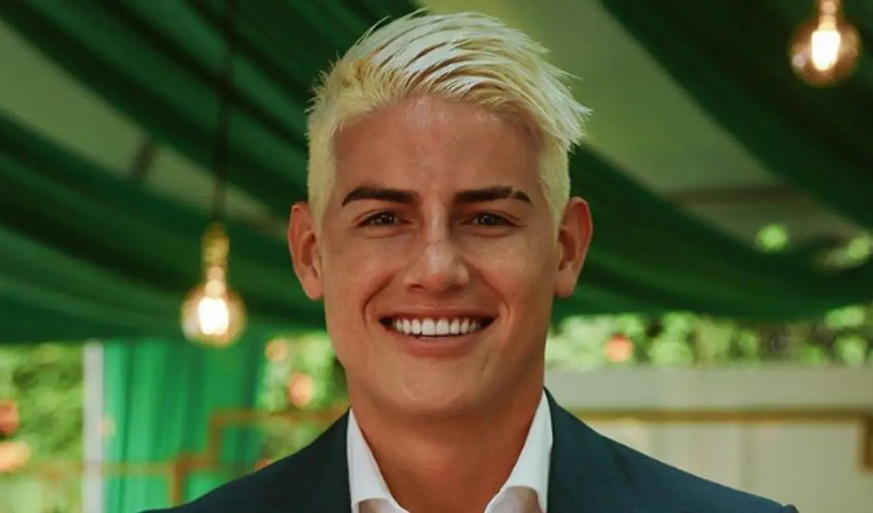 James Rodríguez cambio de look