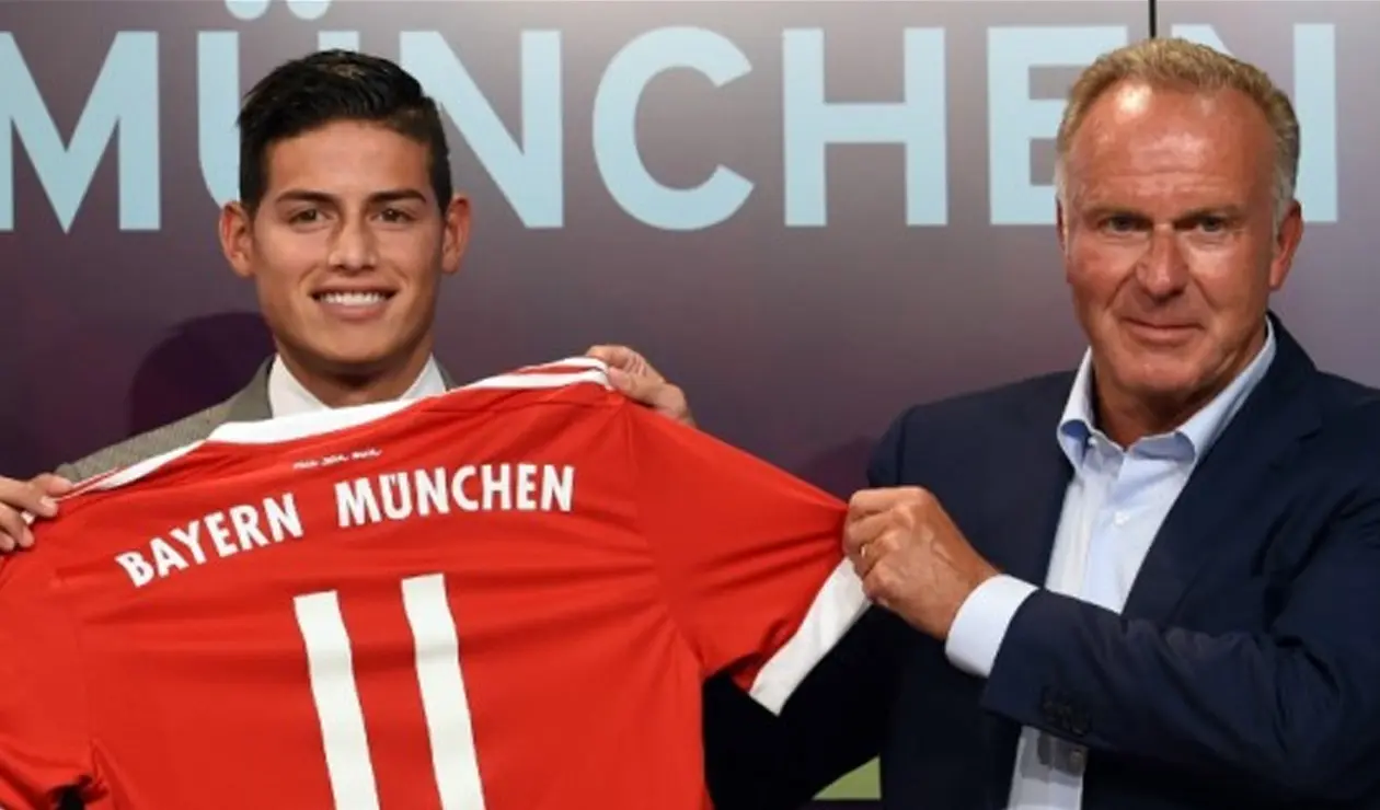 James Rodríguez y Rummenigge