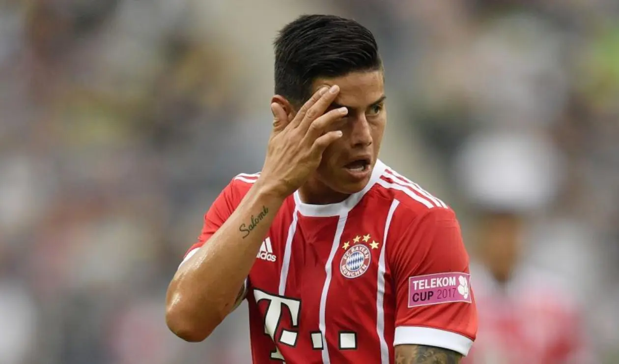 James Rodríguez fue el mejor jugador del Bayern Múnich en la temporada pasada