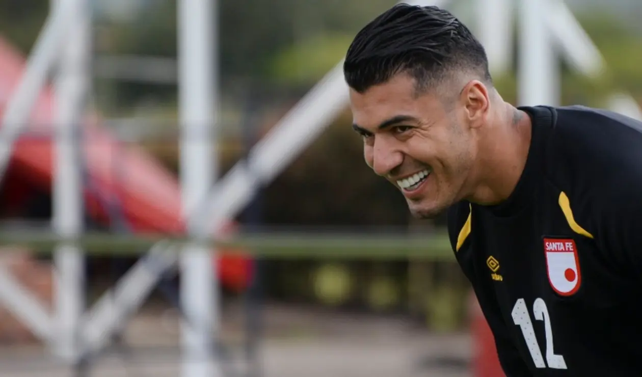 Jéfferson Duque, delantero de Santa Fe