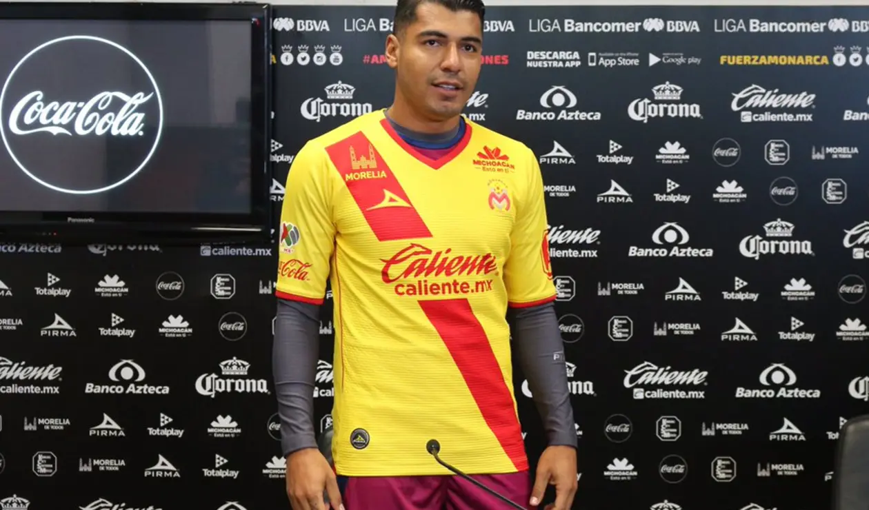 Jefferson Duque en su presentación en el Morelia