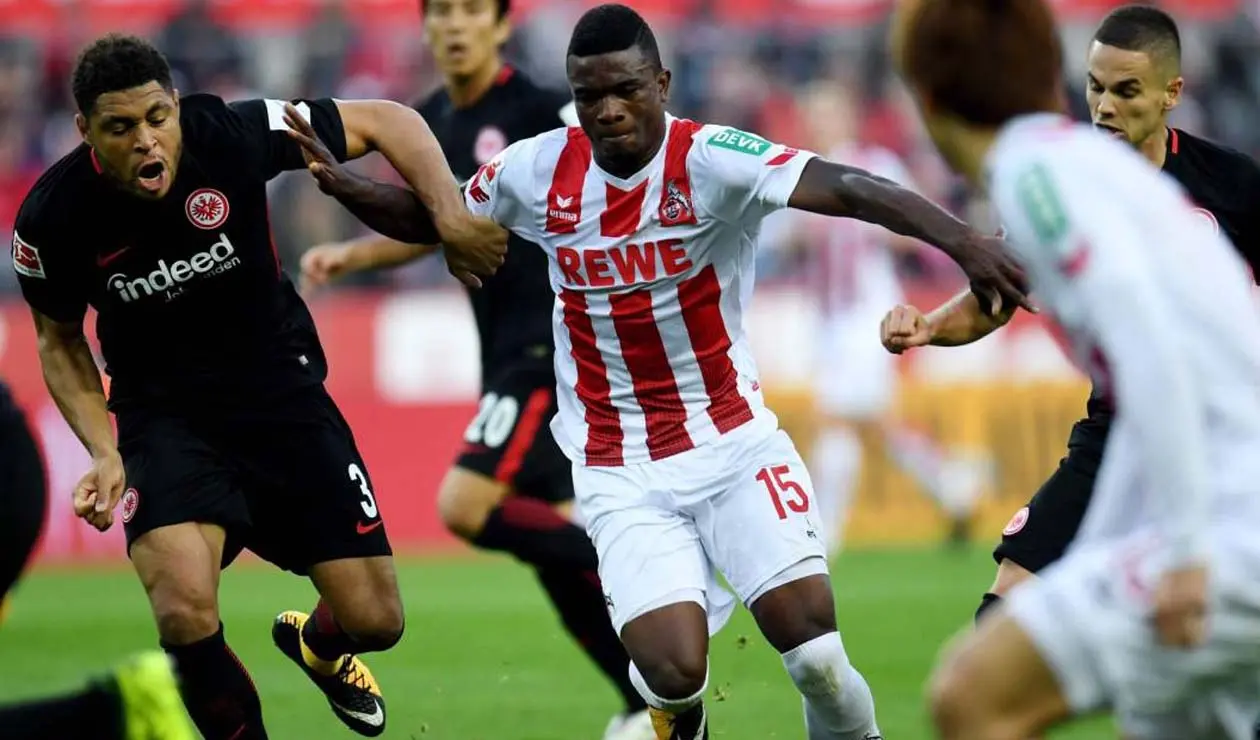 Jhon Córdoba, delantero colombiano que está en el Colonia de Alemania