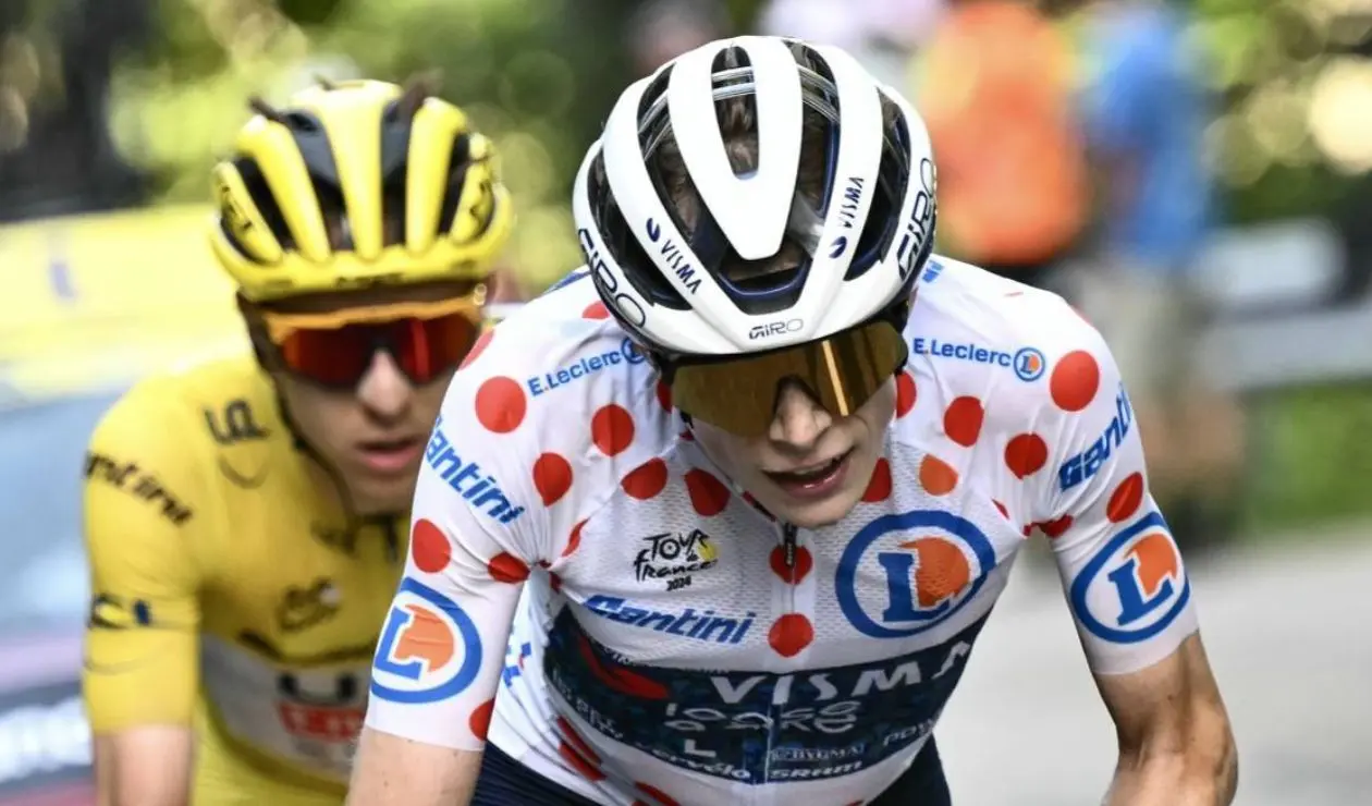 Jonas Vingegaard en el Tour de Francia 2024