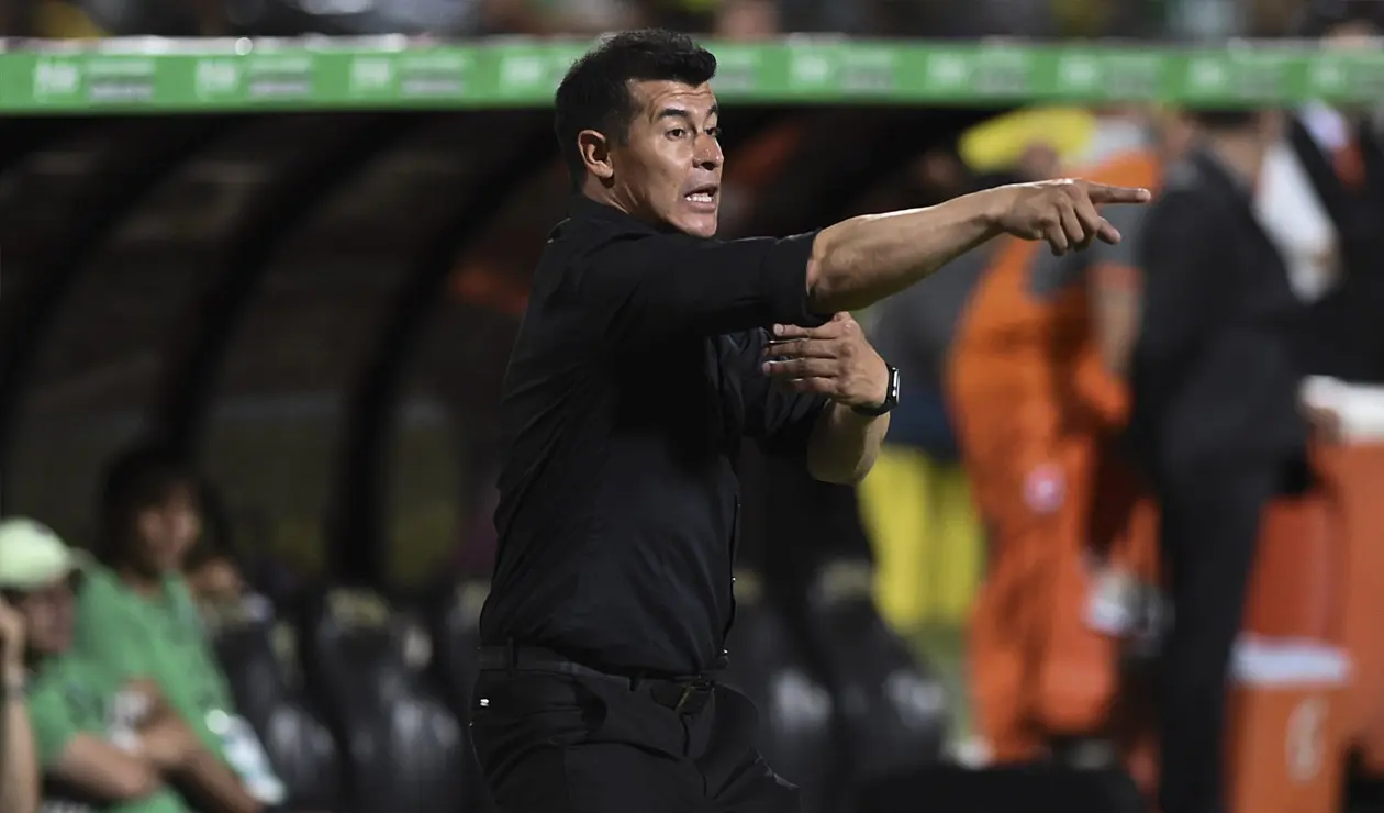 Jorge Almirón, técnico de Atlético Nacional