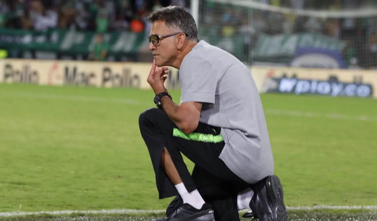 Juan Carlos Osorio, técnico de Atlético Nacional
