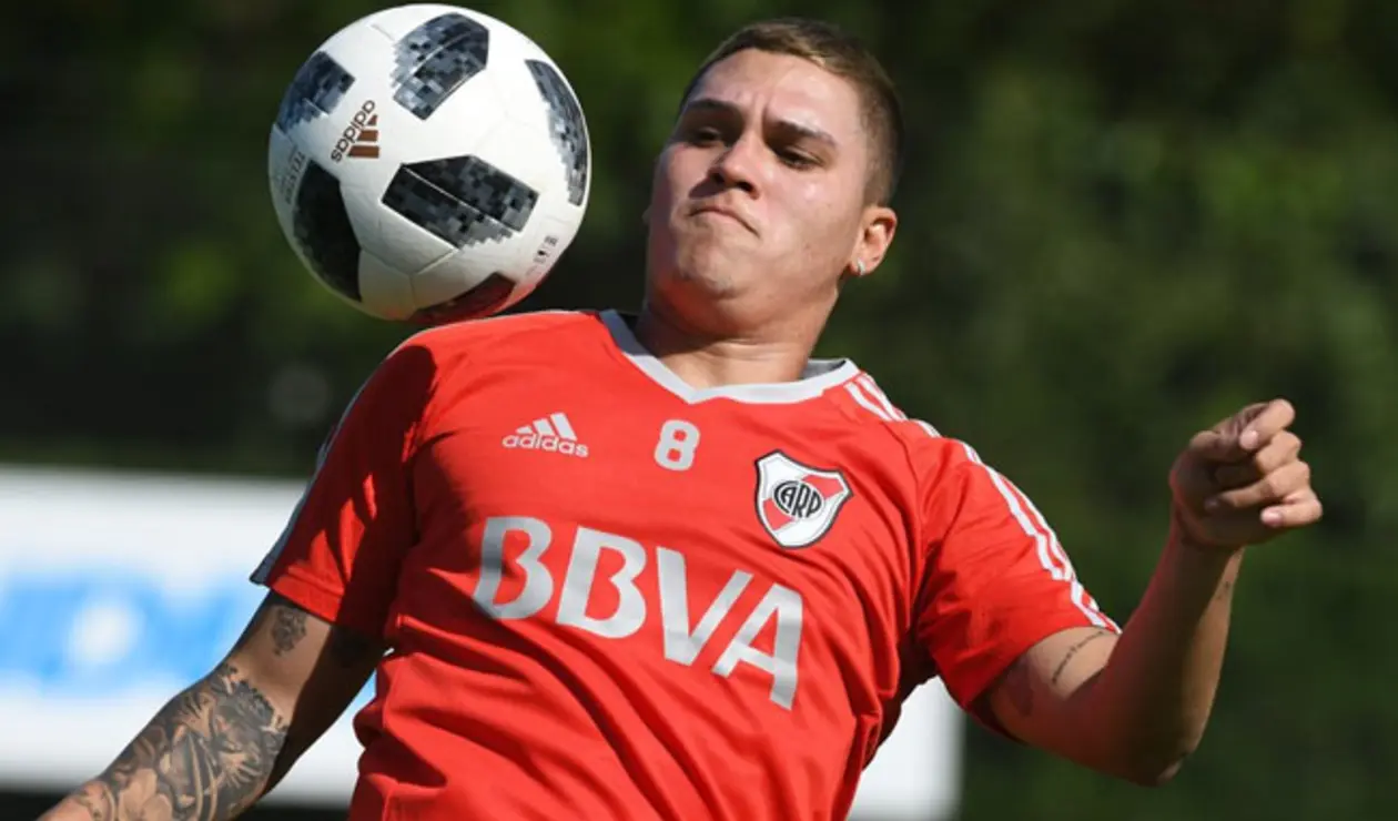 Juan Fernando Quintero, figura de la final de la Copa Libertadores.