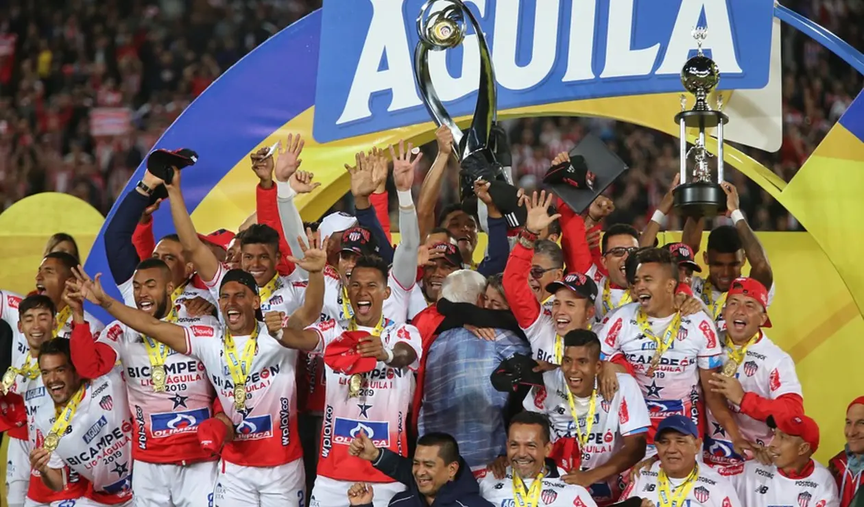 Junior campeón de la Liga Águila.