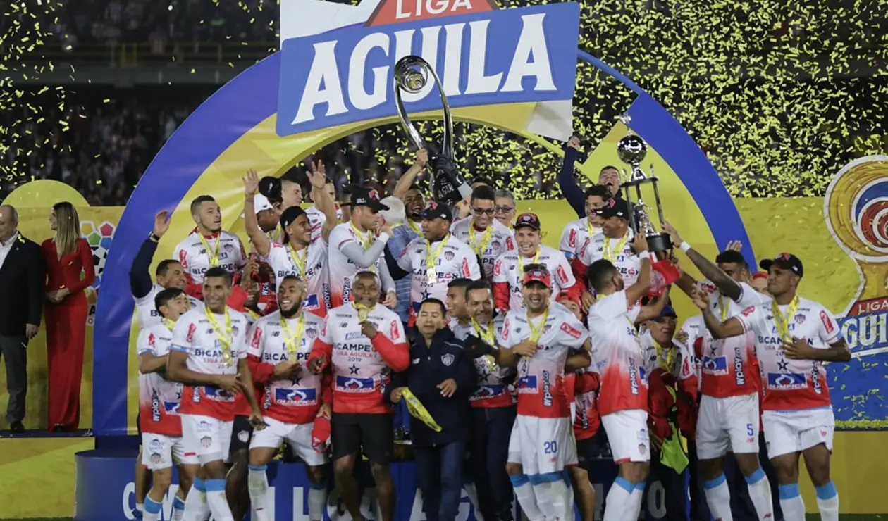 Junior campeón de la Liga Águila