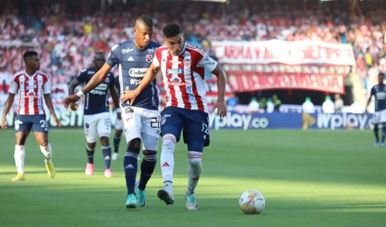 Junior vs Medellín, final de la Liga Betplay