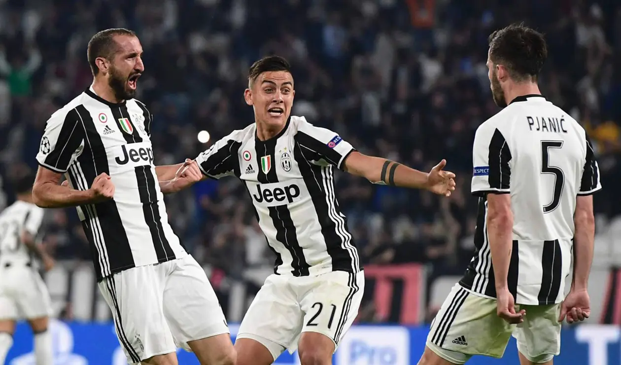 Juventus Dybala Chiellini Pjanic