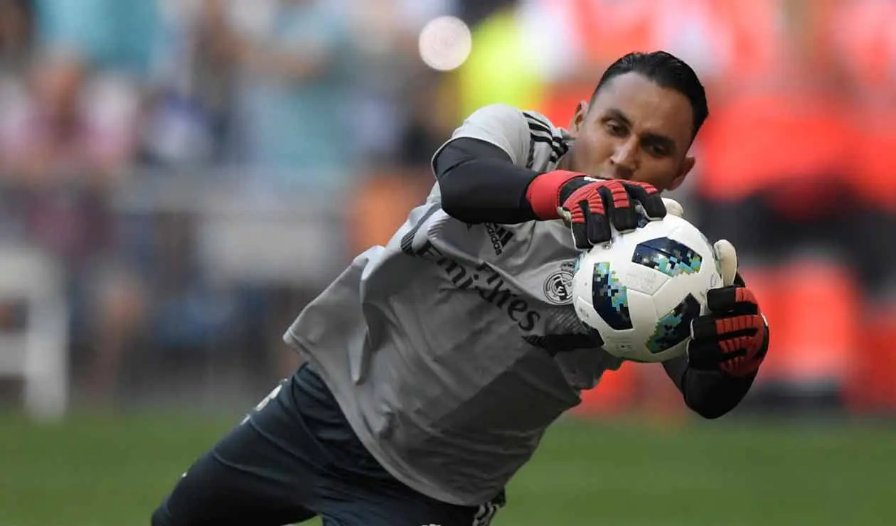 Keylor Navas, arquero del Real Madrid que podría interesar al Manchester City