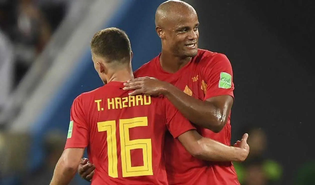 Vincent Kompany, jugador de Bélgica