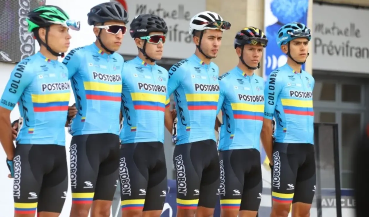 Tour de l'Avenir, equipo colombiano Manzana Postobón