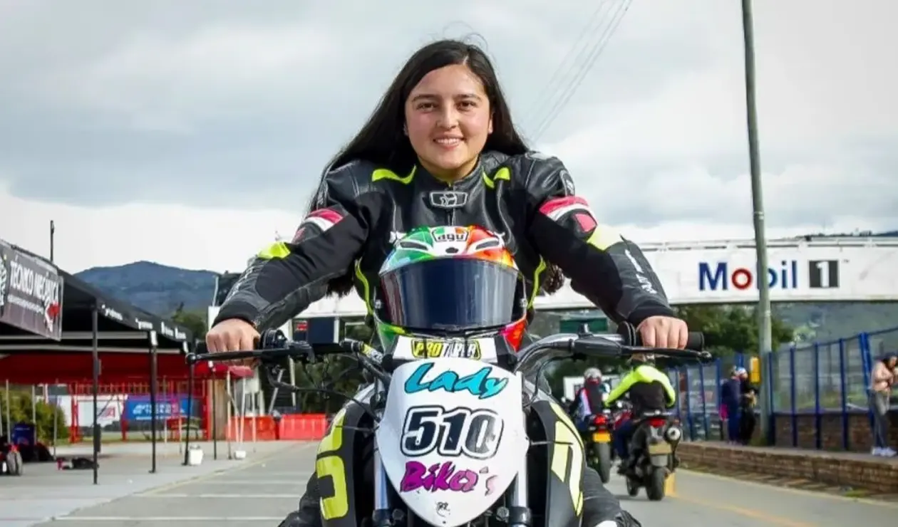 Leydy Díaz, piloto que murió en el autódromo de Tocancipá