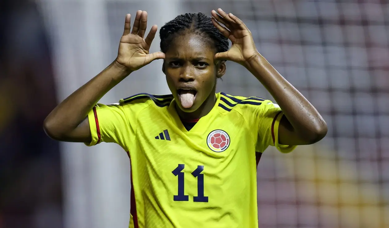 Linda Caicedo - Seleccion Sub 20