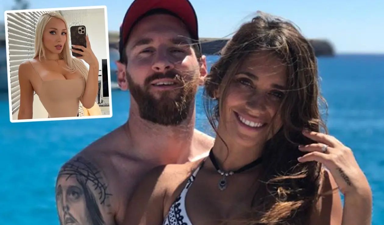 Lionel Messi Antonella Rocuzzo modelo chilena