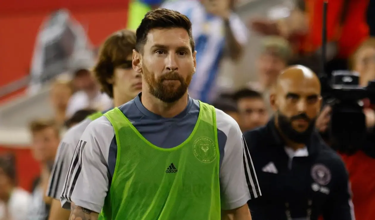 Lionel Messi suplente en el Inter Miami
