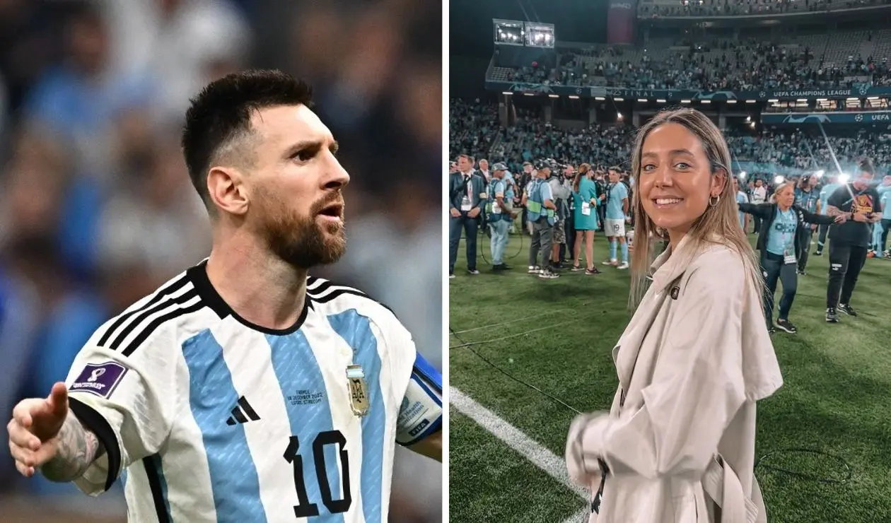 Lionel Messi y Sofi Martínez