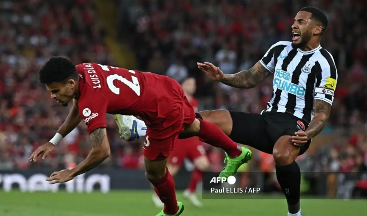 Liverpool vs Newcastle, Premier League, Luis Díaz
