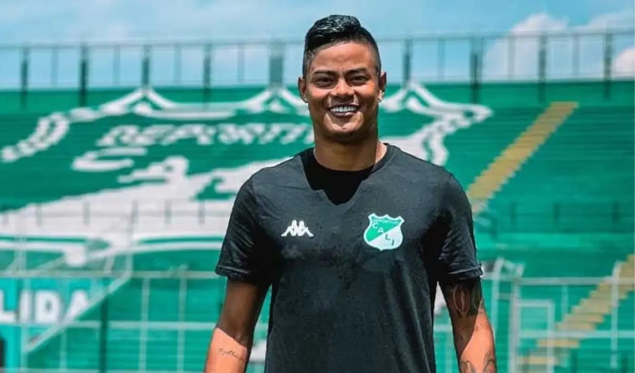 Luis Sandoval con el Cali