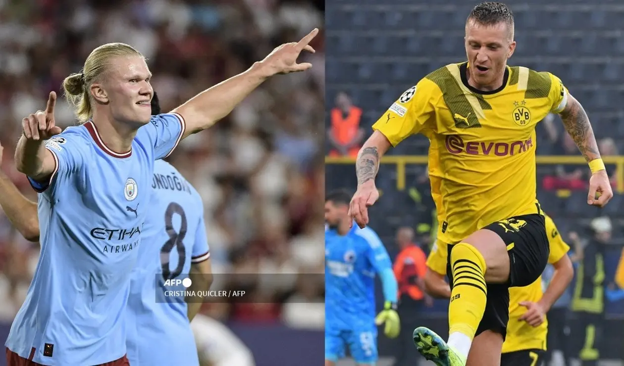 Manchester City vs Borussia Dortmund