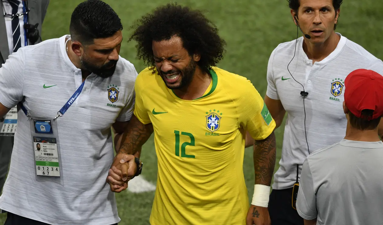 Marcelo sufrió espasmo en la columna