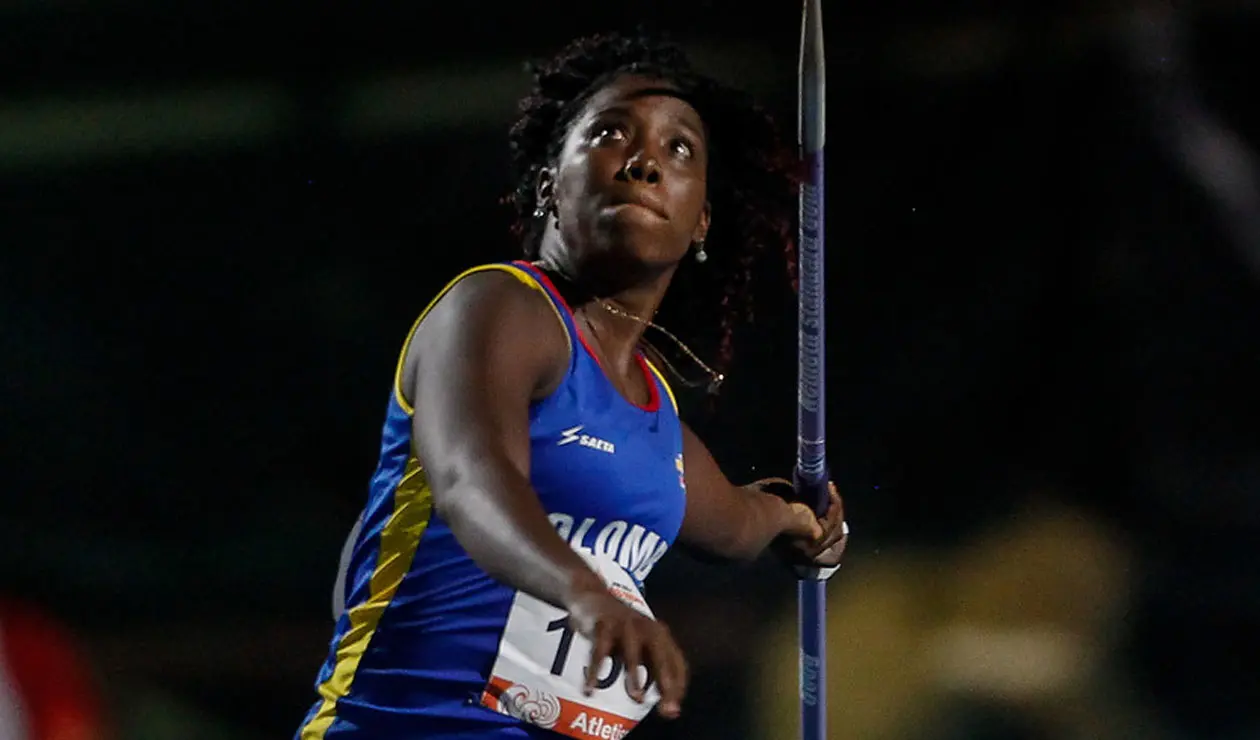 María Murillo ganó la sexta medalla de oro para Colombia en atletismo