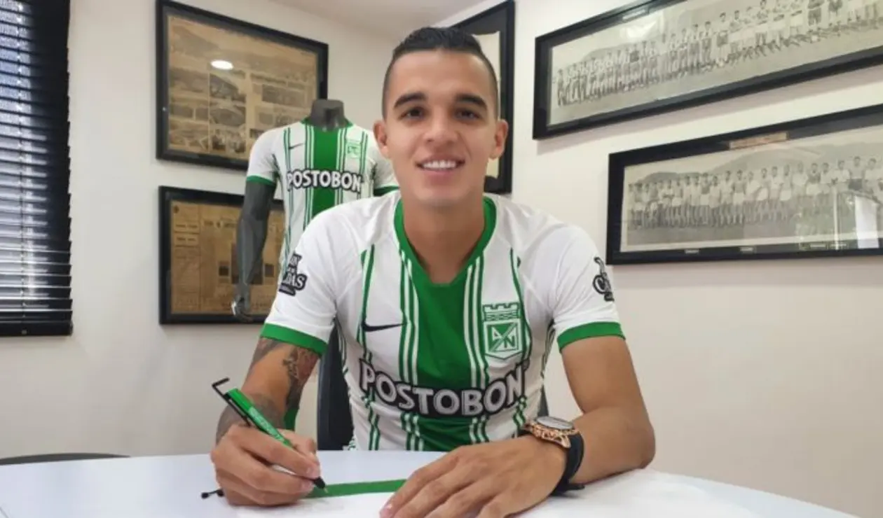 Jonathan Marulanda, jugador en Atlético Nacional