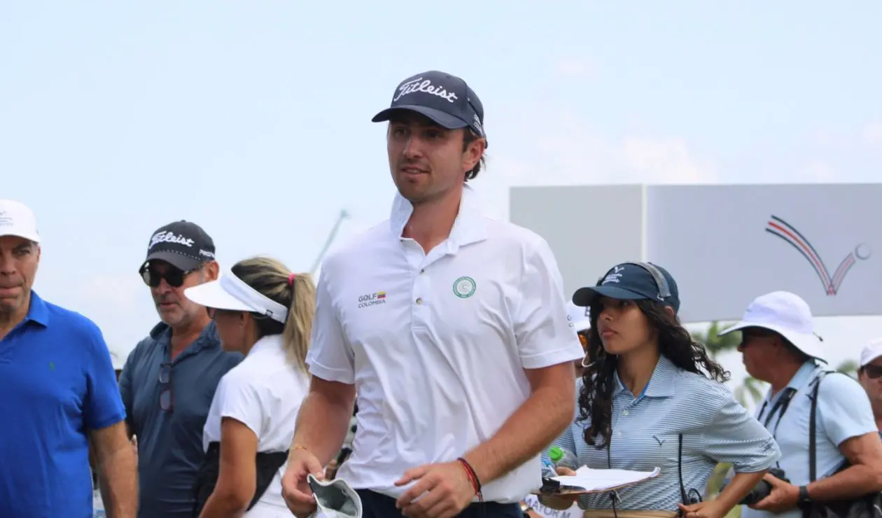 Mateo Fuenmayor, golfista colombiano