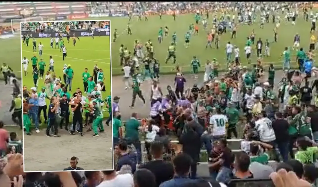 Mayer golpeado por hinchas