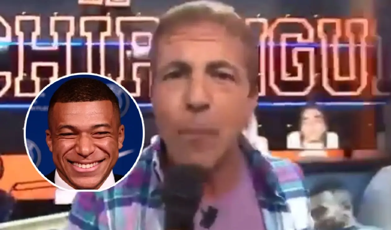 Kylian Mbappé y Cristóbal Soria