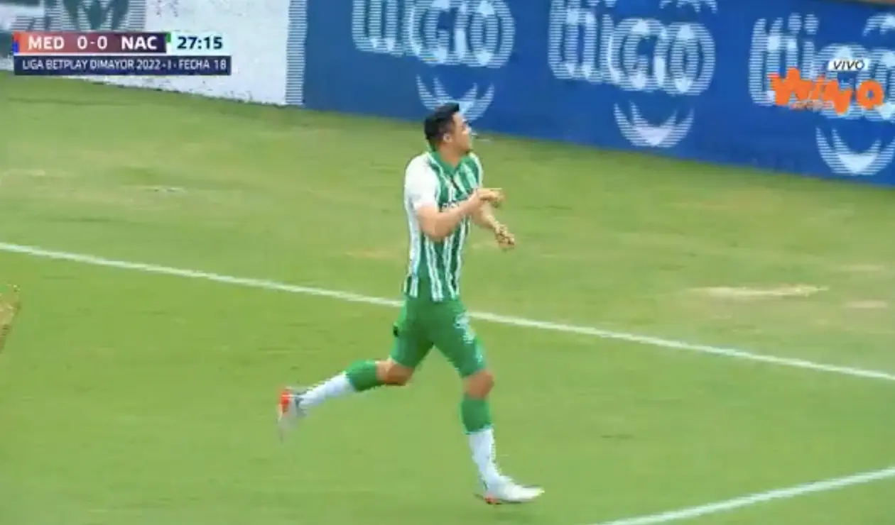 Medellín vs Nacional, Liga Betplay, Giovanni Moreno