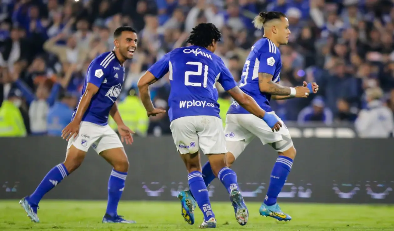 Plantilla de Millonarios en el 2024