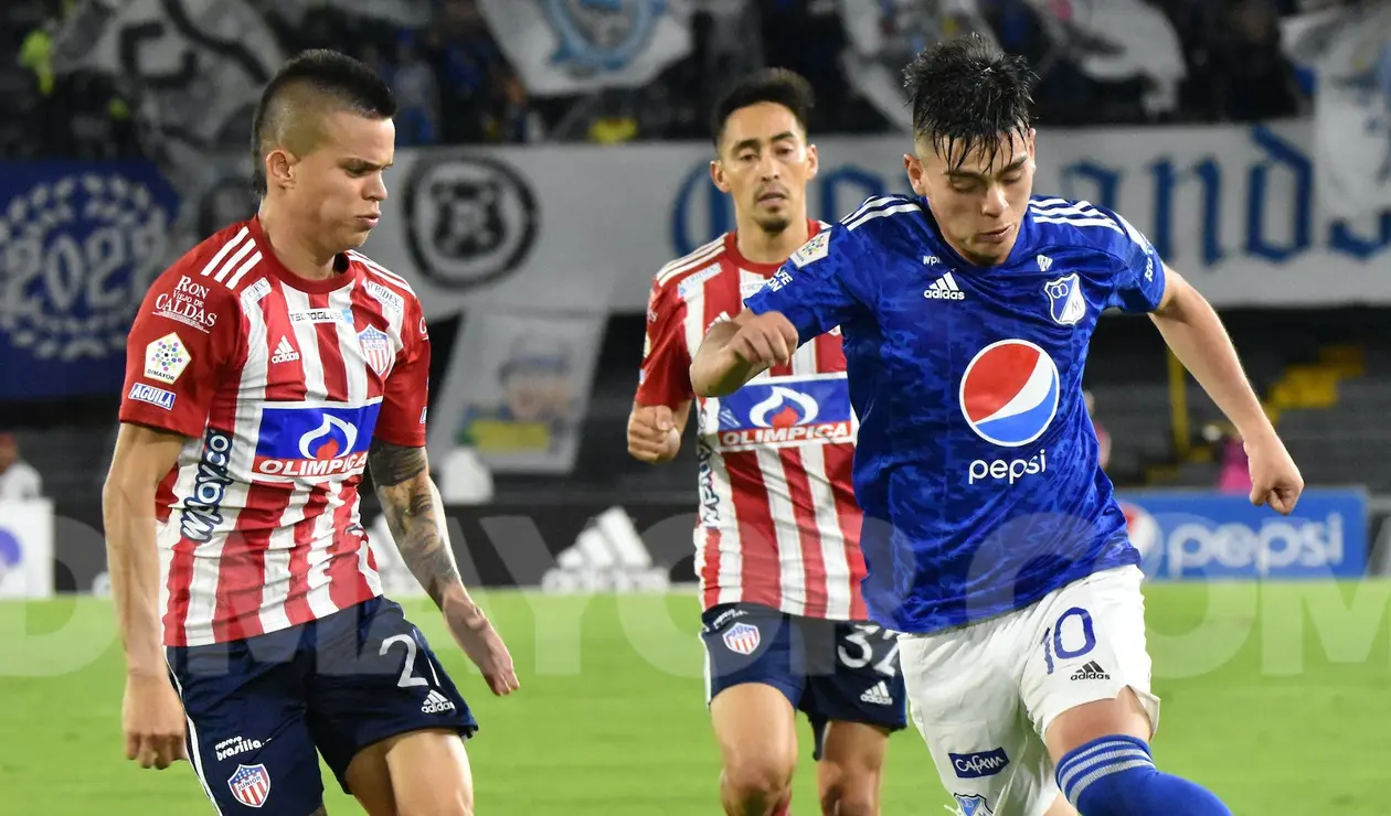 Millonarios vs Junior, Liga Betplay 2022, cuadrangulares