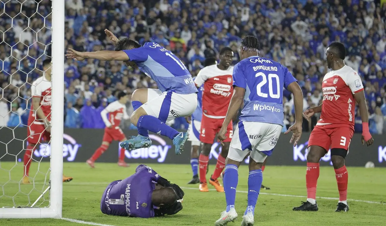 Millonarios y Santa Fe en duelo por cuadrangulares de Liga BetPlay 2025-I
