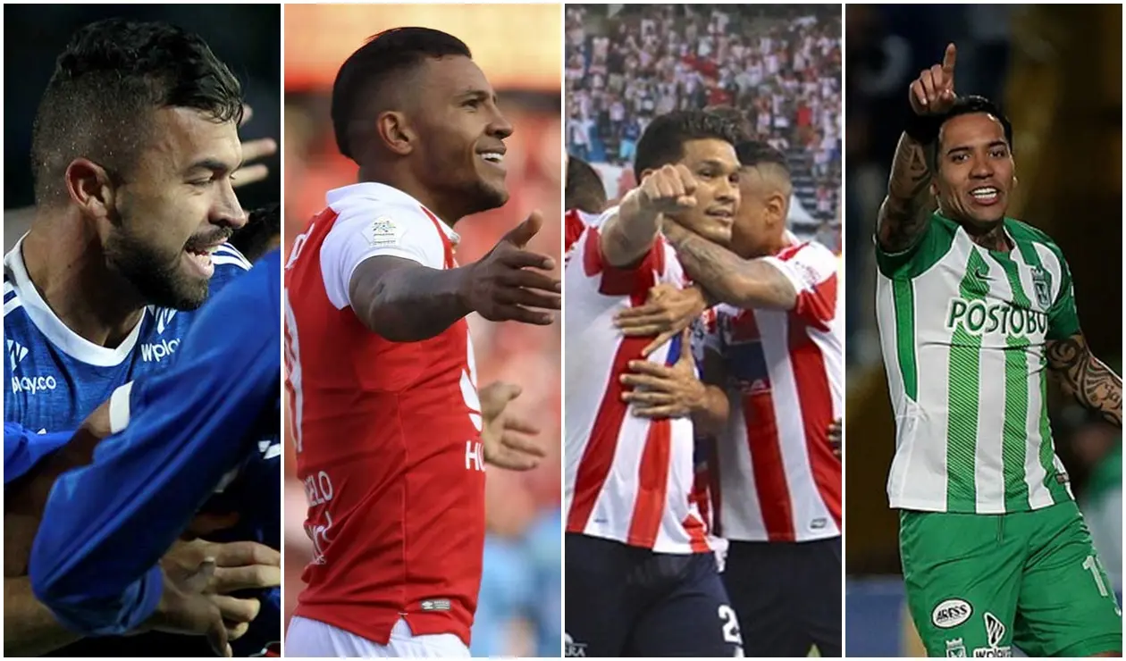 Los clasificados a cuartos de final de la Copa Águila