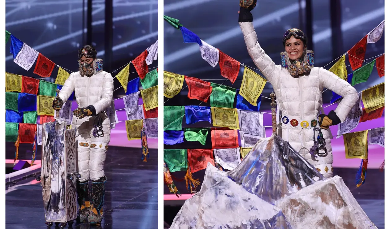 Miss Nepal, Anshika Sharma en Miss Universo