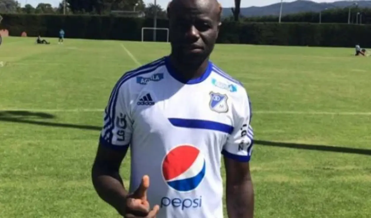 Modeste M'bami, ex jugador de Millonarios