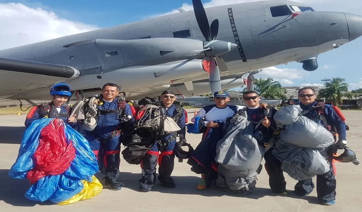 Jefe de salto de la Fuerza Aérea 