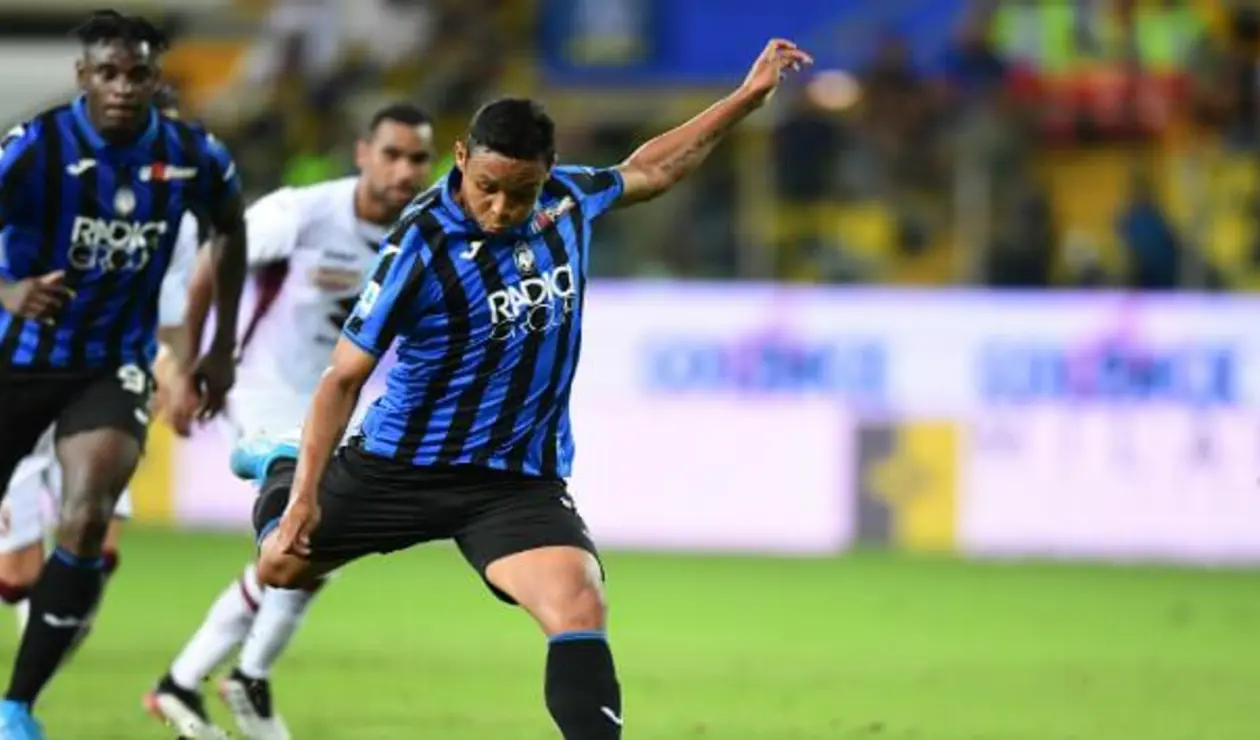 Luis Fernando Muriel, jugador del Atalanta
